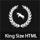 King Size - fullscreen background template 